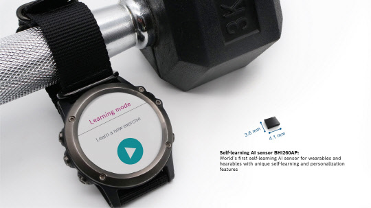 보쉬가 'CES 2021'에서 공개한 셀프러닝 인공지능(AI) 센서.<보쉬 제공>